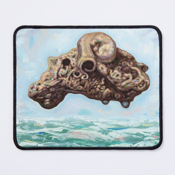 Item preview, Fudgey - Coral Cuties Oil Painting designed and sold by ipoxstudios.