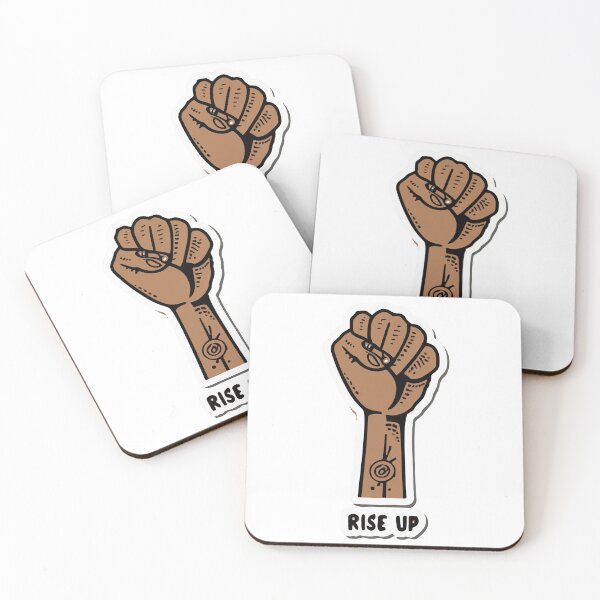 Item preview, Empowerment Fist Afro Pick 'Rise Up' Design designed and sold by NiftyWrx.