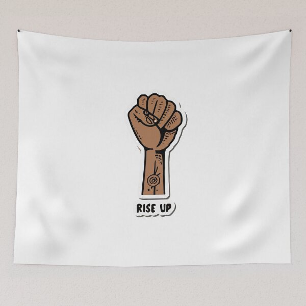 Item preview, Empowerment Fist Afro Pick 'Rise Up' Design designed and sold by NiftyWrx.