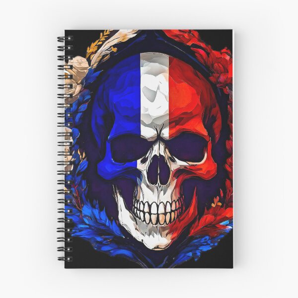 Item preview, Tricolour Skull designed and sold by Zenvo.