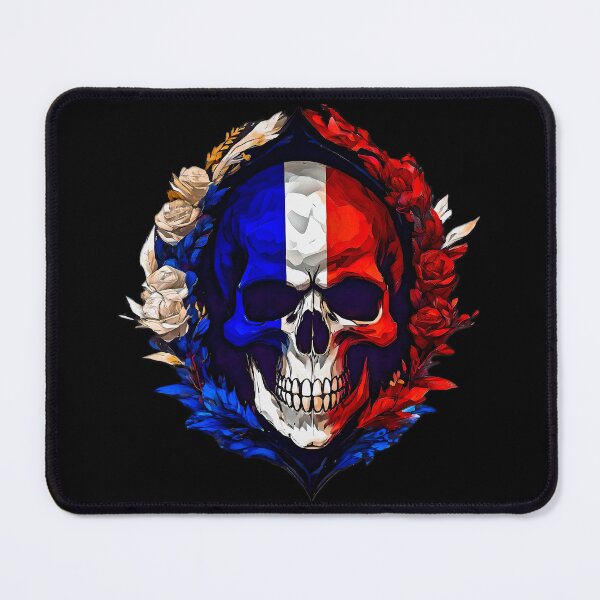 Item preview, Tricolour Skull designed and sold by Zenvo.