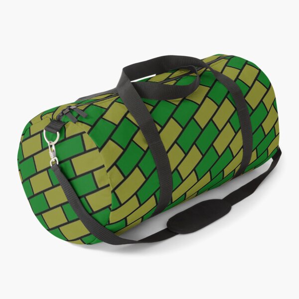 Item preview, Outlined Green & Yellow Brick Wall Diagonal Eternal Impressions designed and sold by Alchemy-A-La-G.