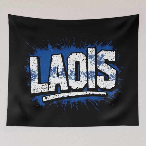 Item preview, Laois Ireland Gaelic Football and Hurling Colours designed and sold by REAL IRISH GIFTS.