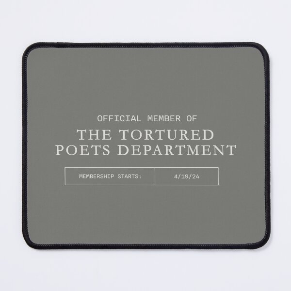 Item preview, the tortured poets membership card - the albatross version designed and sold by acciojoy.