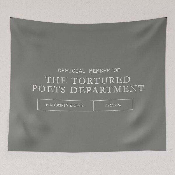 Item preview, the tortured poets membership card - the albatross version designed and sold by acciojoy.