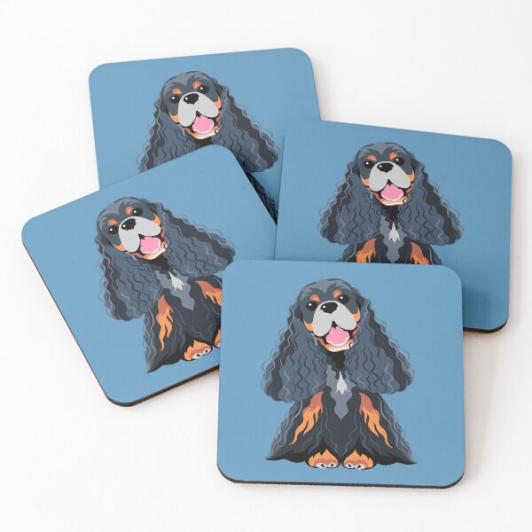 Item preview, Sketch Funny dog black American Cocker Spaniel  designed and sold by kavalenkavart.
