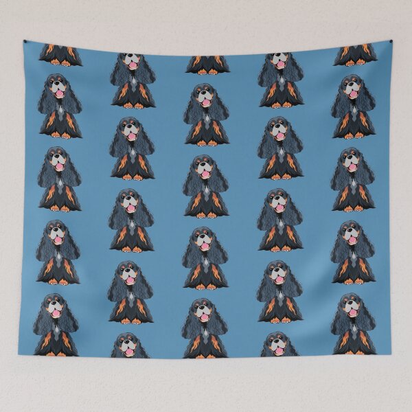 Item preview, Sketch Funny dog black American Cocker Spaniel  designed and sold by kavalenkavart.