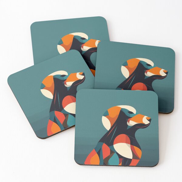 Item preview, Abstract Dog Design/Minimalist designed and sold by PomsPomShop.