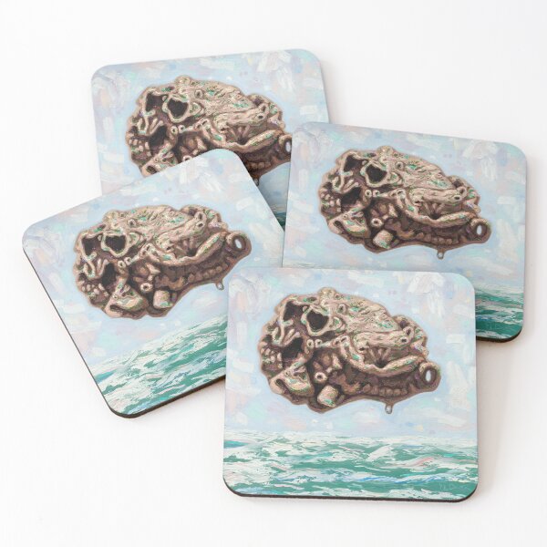 Item preview, Doof Doof - Coral Cuties Oil Painting designed and sold by ipoxstudios.