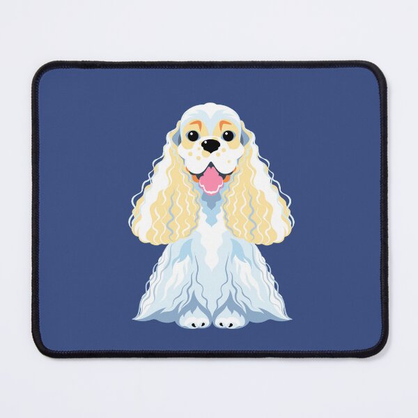 Item preview, Copy of Sketch Funny dog white American Cocker Spaniel  designed and sold by kavalenkavart.