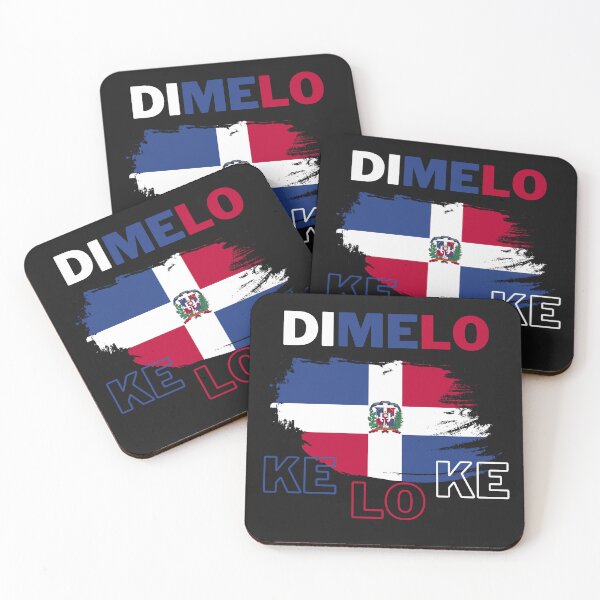 Item preview, Dominican Republic Design - DIMELO KE LO KE designed and sold by RafikieCo.