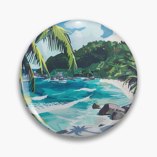 Item preview, Seychelles Digital Illustration designed and sold by ComicsFactory.