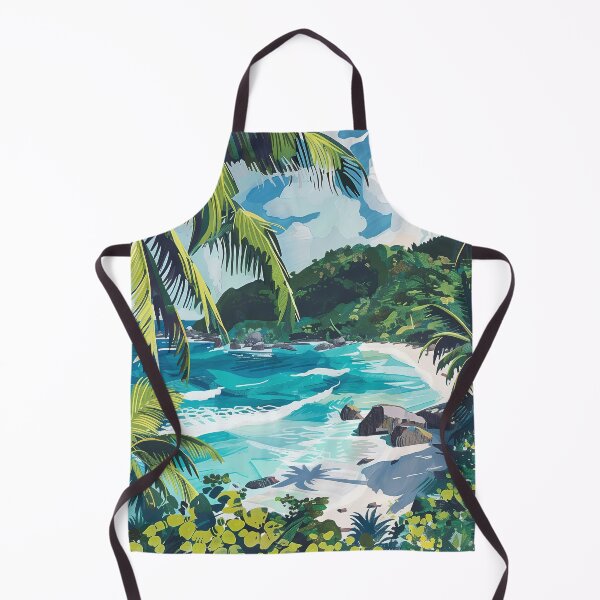 Item preview, Seychelles Digital Illustration designed and sold by ComicsFactory.