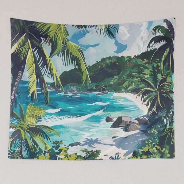Item preview, Seychelles Digital Illustration designed and sold by ComicsFactory.