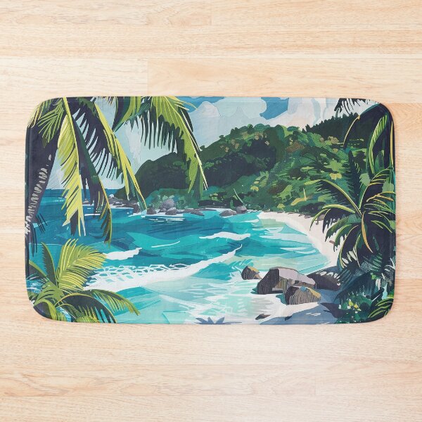 Item preview, Seychelles Digital Illustration designed and sold by ComicsFactory.