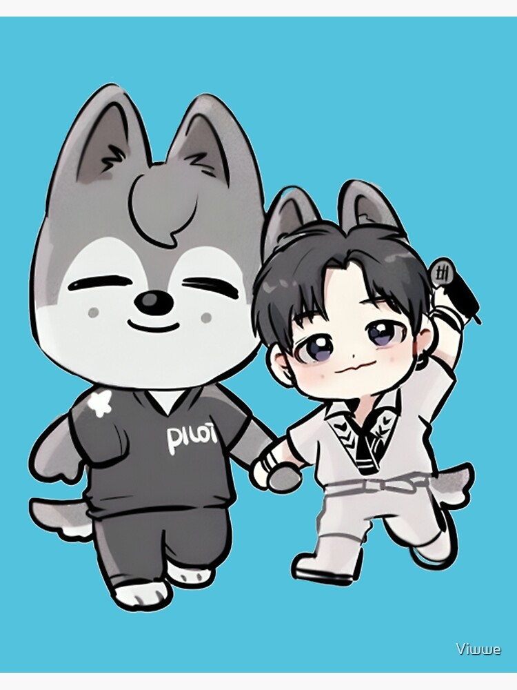 Bangchan & Wolf Chan - Skzoo Stray Kids Bangchan & Wolf Chan - Skzoo Stray Kids