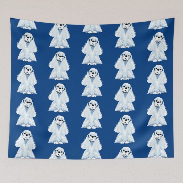 Item preview, Copy of Sketch Funny dog white American Cocker Spaniel  designed and sold by kavalenkavart.