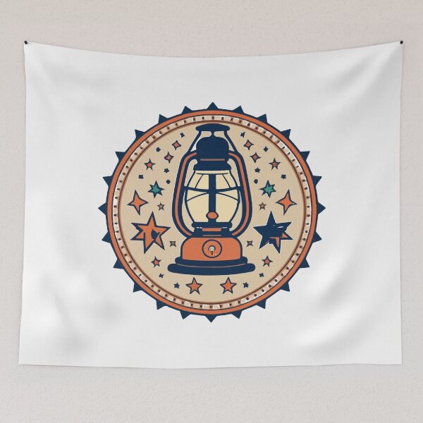 Item preview, Underground Railroad Symbol with Stars and Lantern designed and sold by NiftyWrx.