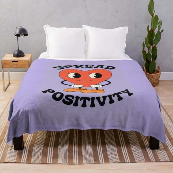 Item preview, Spread Positivity Groovy Inspirational Poster designed and sold by Nevermind-artss.