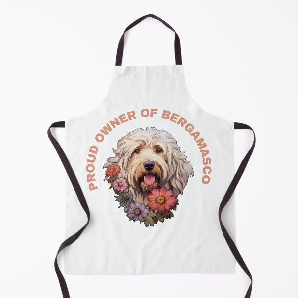 Item preview, Cute Flower Bergamasco Mom Dad Guardian Angel Best Friend Doggie Paw designed and sold by SMARTKIT  DESIGNAGENCY.