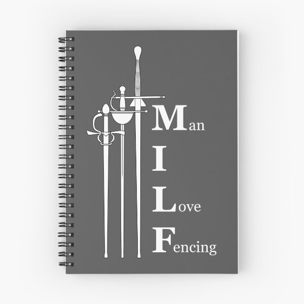 Item preview, Man, I Love Fencing! (Dark Mode) designed and sold by jenrichards.