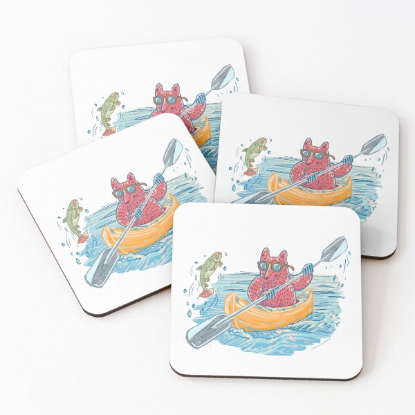 Item preview, The Kayaking Bear designed and sold by Drawn to Thunder.