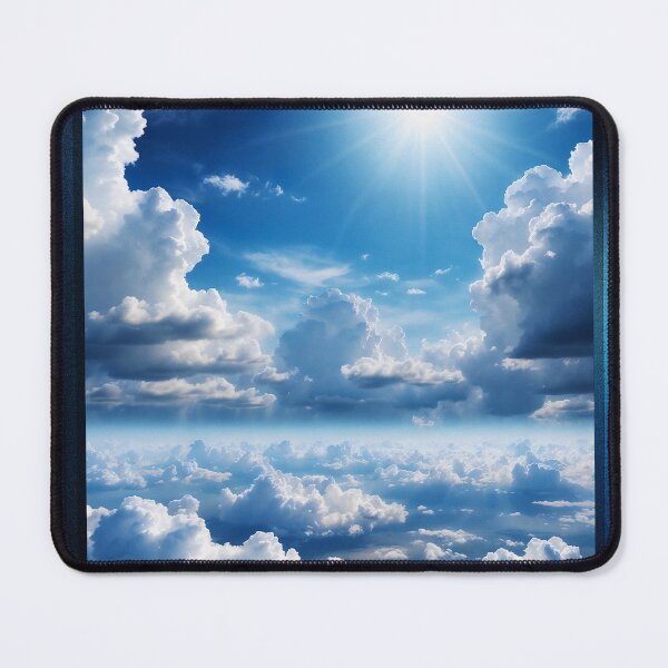 Item preview, Sunshine Clouds Mesmerizing AI Concept Art by Xzendor7 designed and sold by Xzendor7 Digital Art Creations.