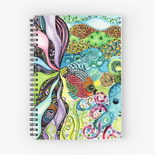 Item preview, Rainbow Fish designed and sold by ArtByBeatriz.