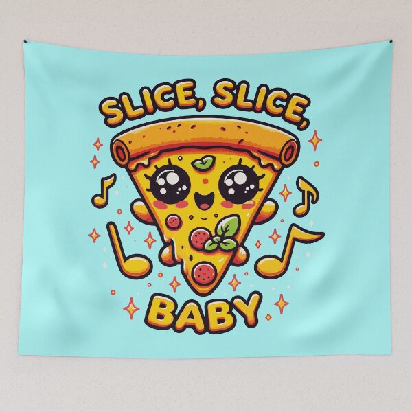 Item preview, Slice, Slice, Baby (Pizza) designed and sold by plantlady-shop.