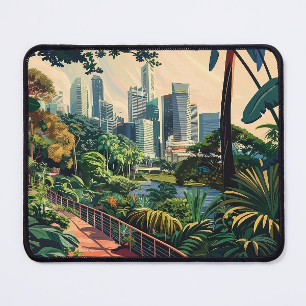 Item preview, Singapore Digital Illustration designed and sold by ComicsFactory.