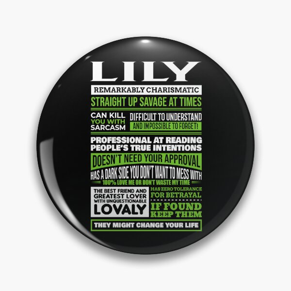 Item preview, Lily Girl Name Definition designed and sold by Share-me.