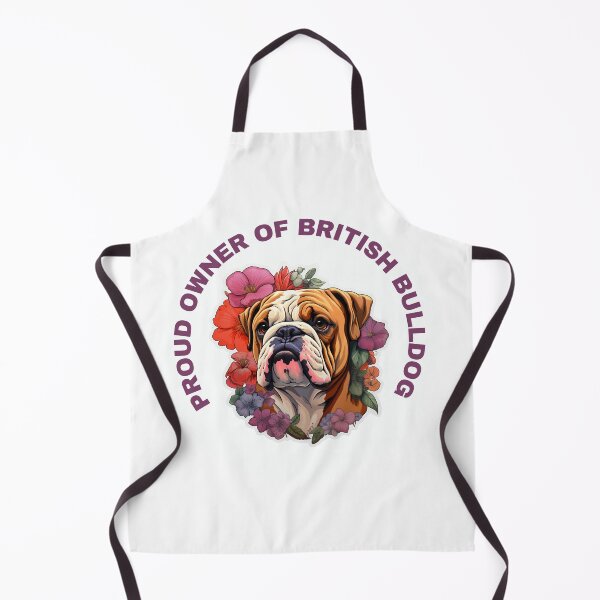 Item preview, Cute Flower British Bulldog Mom Dad Guardian Angel Best Friend Doggie Paw designed and sold by SMARTKIT  DESIGNAGENCY.