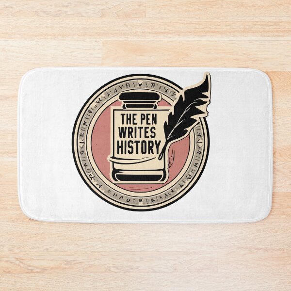 Item preview, Vintage Quill and Inkwell - The Pen Writes History designed and sold by NiftyWrx.