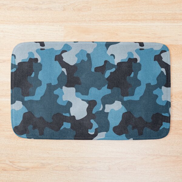 Item preview, Blue Vintage Camo Realistic Worn Out Effect designed and sold by Geek Updated.