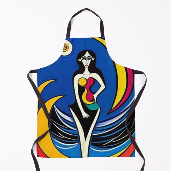 Item preview, Abstract Classic Vintage Lady On the Beach designed and sold by TheDarkWardrobe.