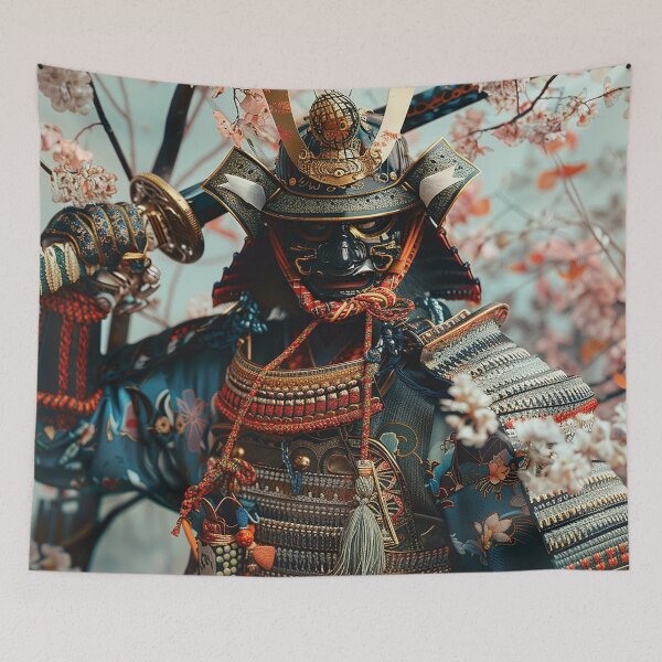 Item preview, Samurai Illustration designed and sold by nomiraclehere.