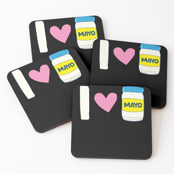 Item preview, Mayonnaise - I love Mayo Heart designed and sold by Mohja-Design.