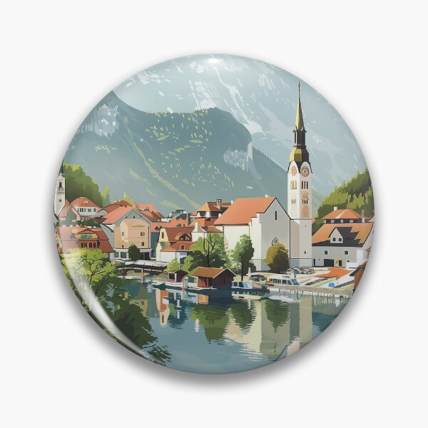 Item preview, Slovenia Digital Illustration designed and sold by ComicsFactory.