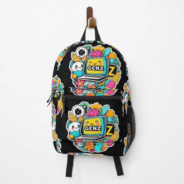 Item preview, Modern Logo Happy Laptop GenZ ( Digital Generation Z ). designed and sold by Giulivo Store Graphic.