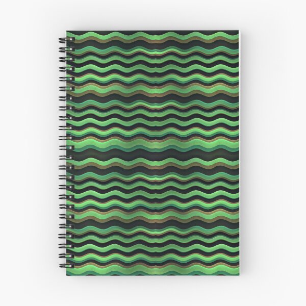 Item preview, Modern Wavy Stripes Pattern designed and sold by DFLC Prints.