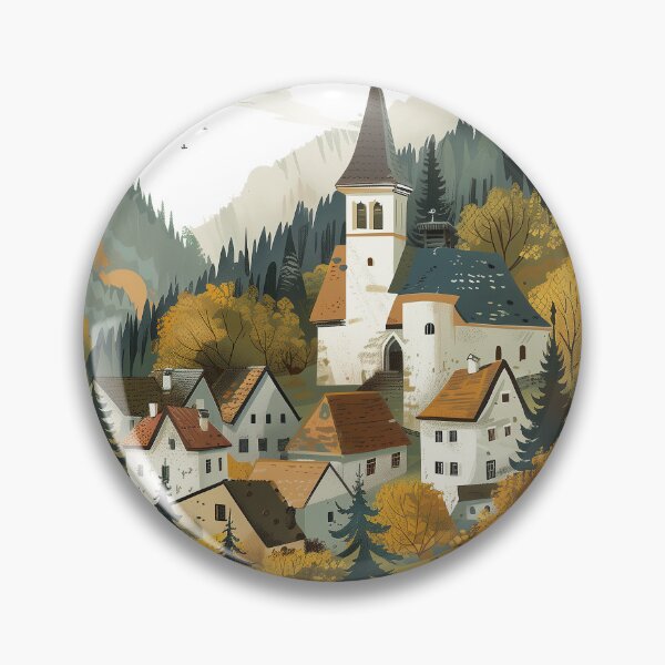 Item preview, Slovenía Digital Illustration designed and sold by ComicsFactory.