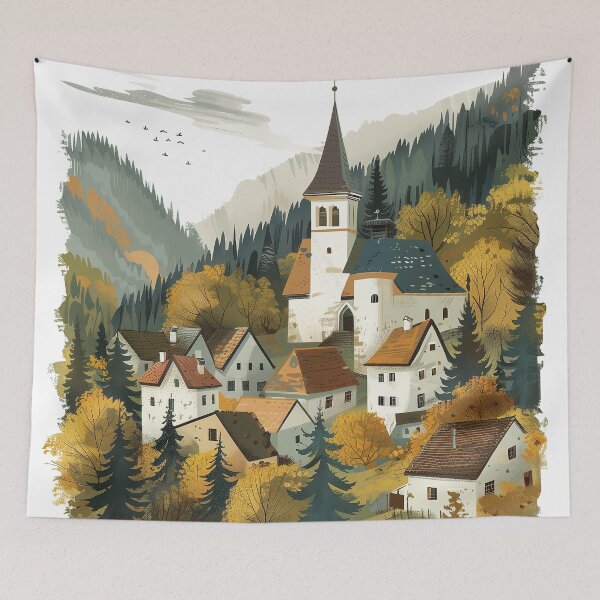 Item preview, Slovenía Digital Illustration designed and sold by ComicsFactory.