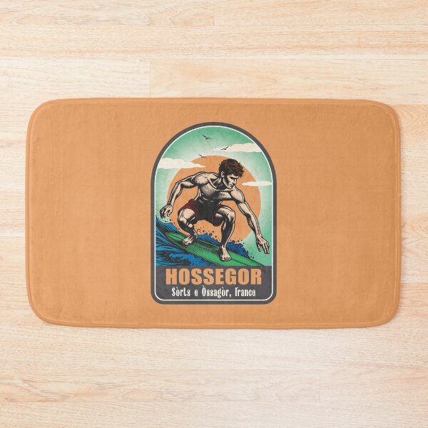 Item preview, Hossegor France Vintage Surfing Graphic designed and sold by CynthiaGraphics.