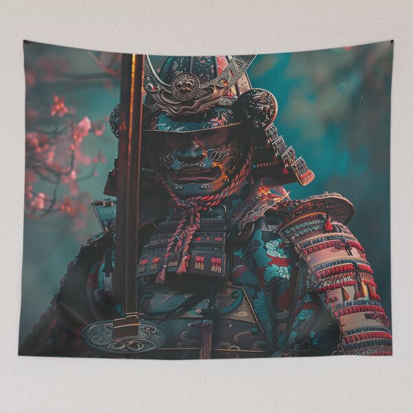 Item preview, Samurai Illustration designed and sold by nomiraclehere.