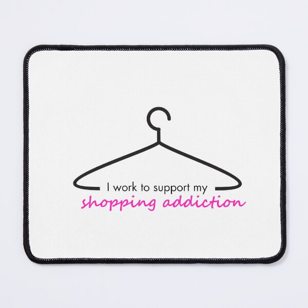 Item preview, Work & Shopping Sticker designed and sold by PrintEveryday.