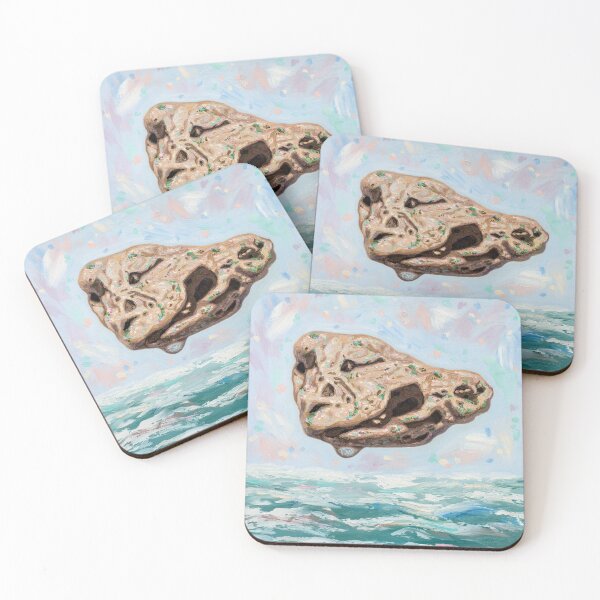 Item preview, Bucky - Coral Cuties Oil Painting designed and sold by ipoxstudios.