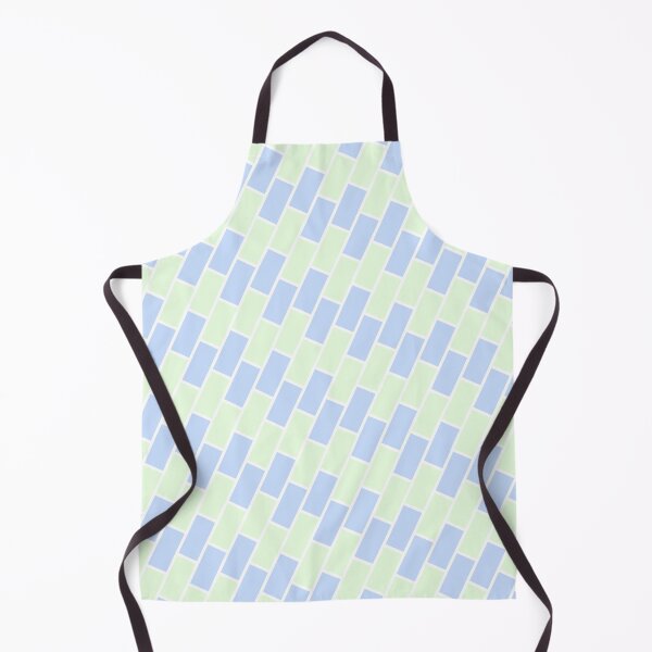 Item preview, Outlined Blue & Green Brick Wall Tilted Eternal Impressions designed and sold by Alchemy-A-La-G.