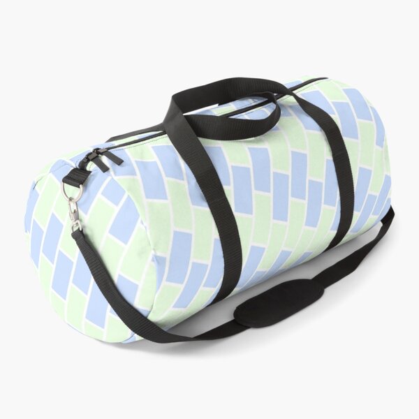 Item preview, Outlined Blue & Green Brick Wall Tilted Eternal Impressions designed and sold by Alchemy-A-La-G.