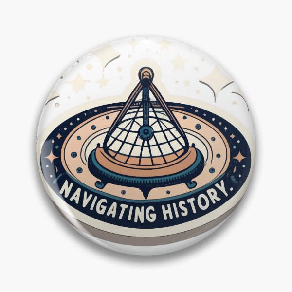 Item preview, Navigating History - Nautical Astrolabe Design designed and sold by NiftyWrx.