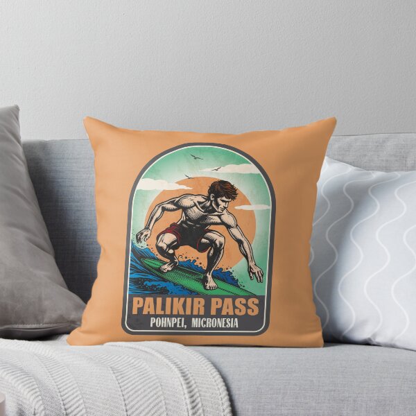 Item preview, Palikir Pass Pohnpei Micronesia Vintage Surfing Graphic designed and sold by CynthiaGraphics.